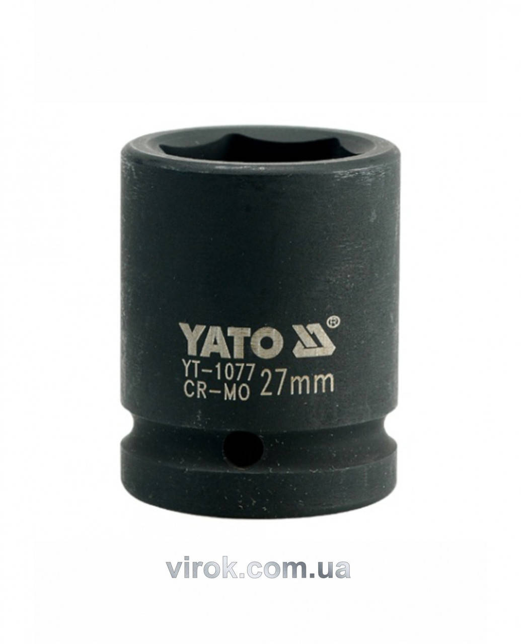 

Головка торцевая ударная шестигранная YATO 3/4" М27 х 53 мм YT-1077