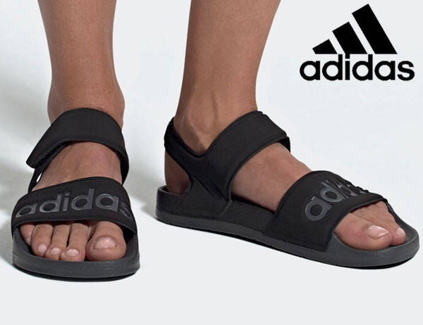 

Легкие мужские спортивные сандалии Adidas Adilette 47 размер, Коричневый