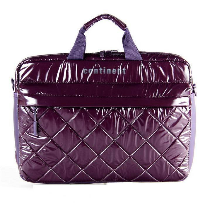 

Сумка для ноутбука Continent Сумка для ноутбука CC-072 Violet фиолетовая 15.6"