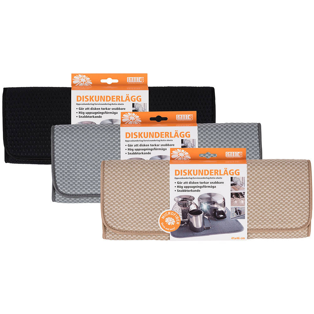 

Коврик для посуды повышенной впитываемости SMART Microfiber System|Оригинаяльная продукция из Швеции|Все цвета