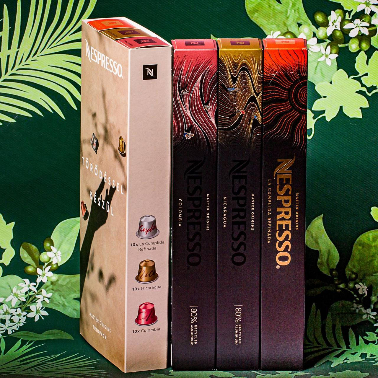 

Набор кофе в капсулах Nespresso Master Origins triopack (30 шт.)