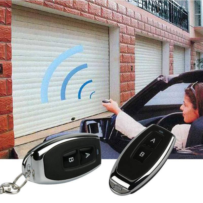 

2-х канальный блок дистанционного управления гаражными воротами + 4 пульта 220V, Черный