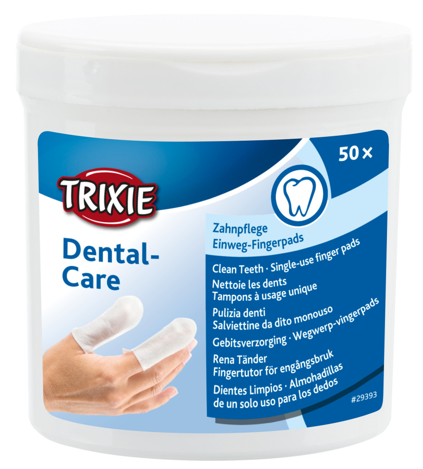 

Trixie TX-29393 салфетки для чистки зубов 50шт