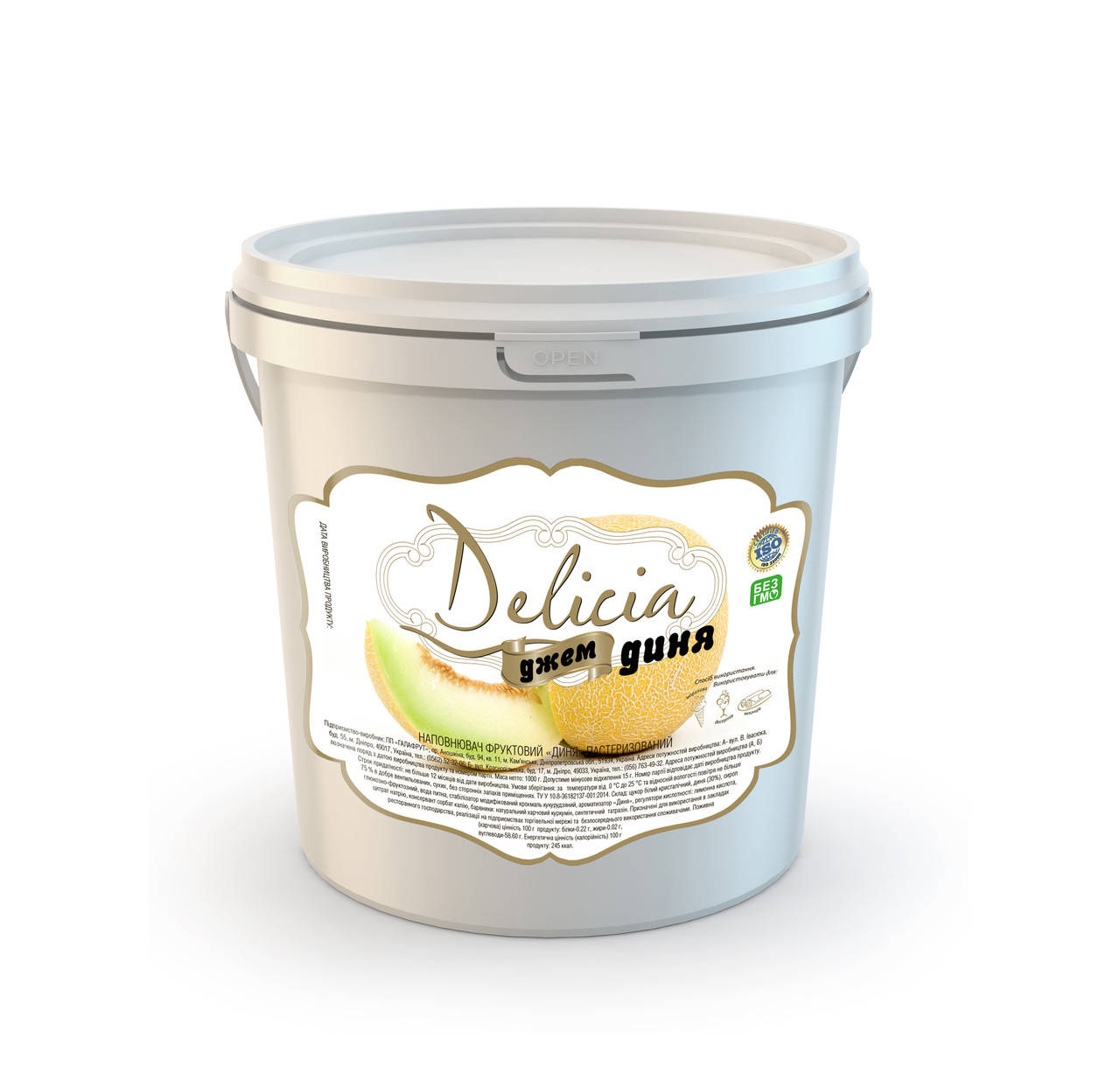 

Джем Дыня Delicia 1000г