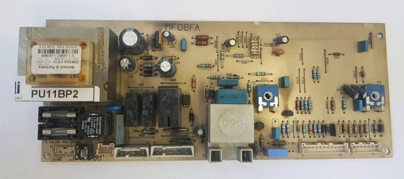 

Плата управления MF08FA FERROLI DOMICOMPACT PU11BP2 Б/У