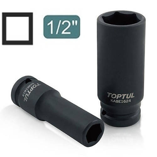 

Головка торцевая ударная длинная 1/2" 9мм KABE1609 TOPTUL