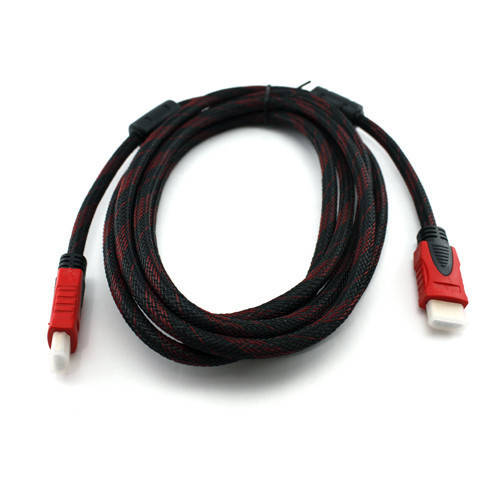 

HDMI кабель 3м в оплетке папа-папа v1.3b позолоченные коннекторы, Черный
