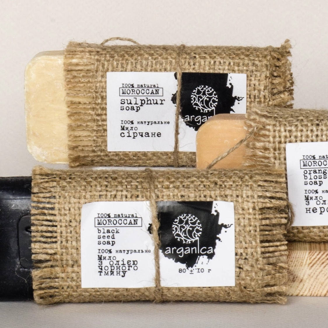 

Мыло серное от прыщей и черных точек, Arganica, 80 г