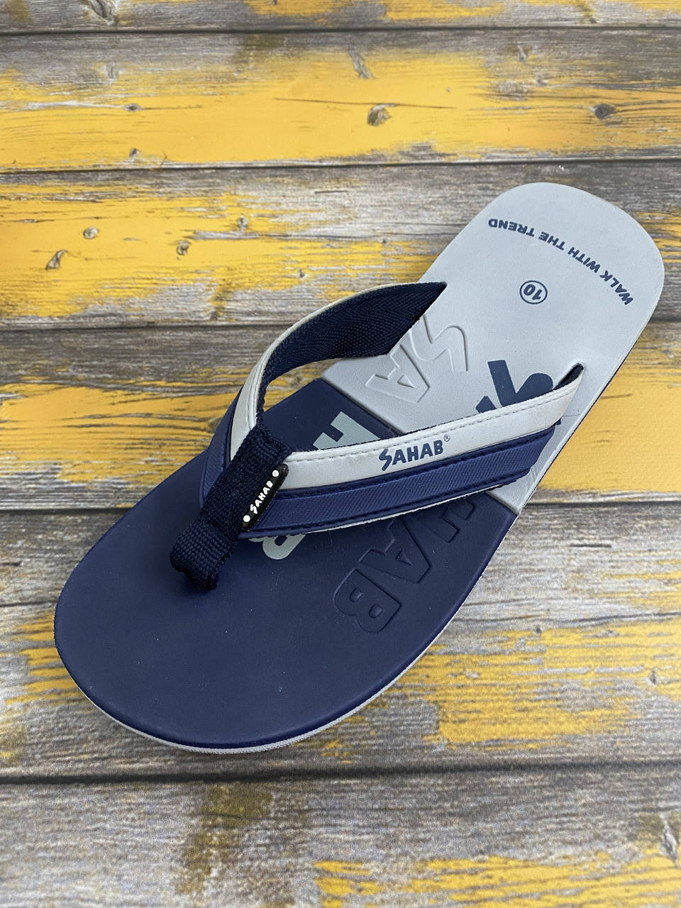 

Мужские вьетнамки Sahab (Таиланд) только 10/40(26,3см) размер в размер., Синий