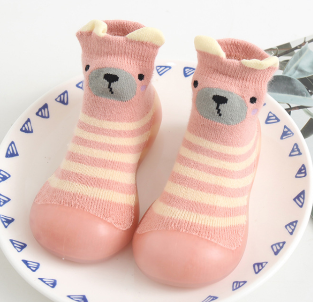 

Детские тапочки-носочки Teddy pink, Розовый