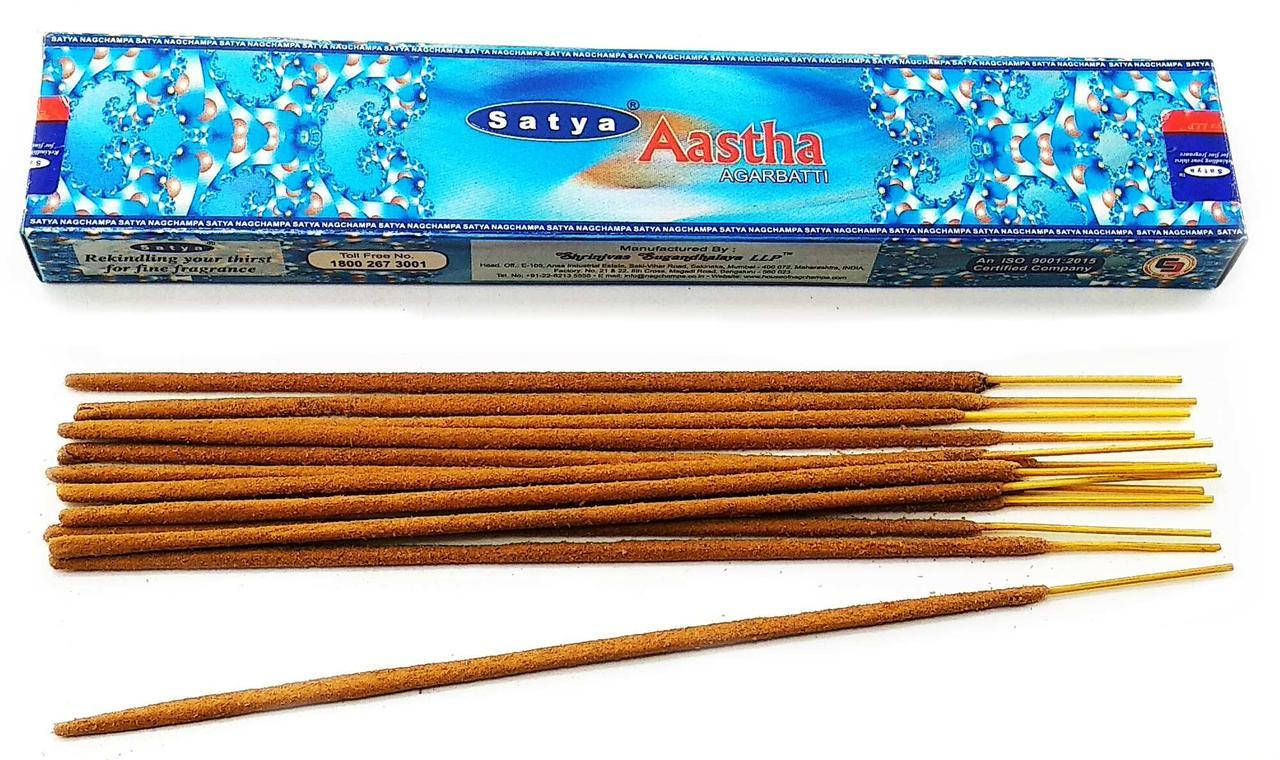 

Натуральные благовоние Aashta Ашта-сиддхи 15 gms Satya