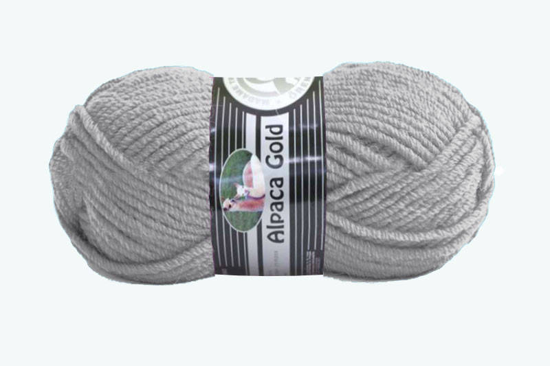 

Madame Tricote Alpaca Gold № 007 светло серый