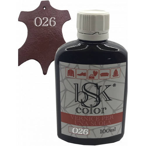 

Краска для кожи цвет вишневый bsk-color 100 мл