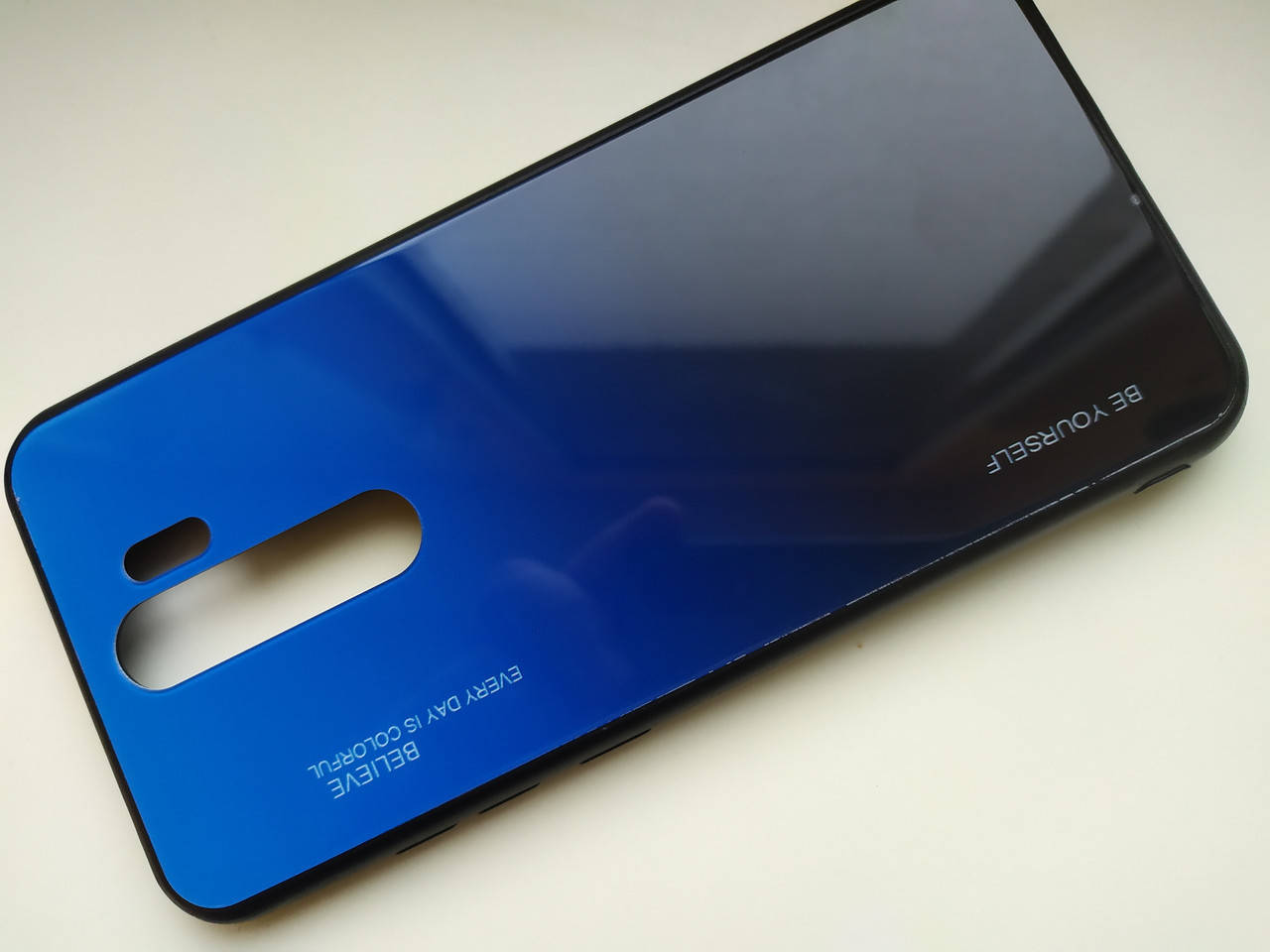

Чехол градиент стеклянный для Xiaomi Redmi Note 8 Pro