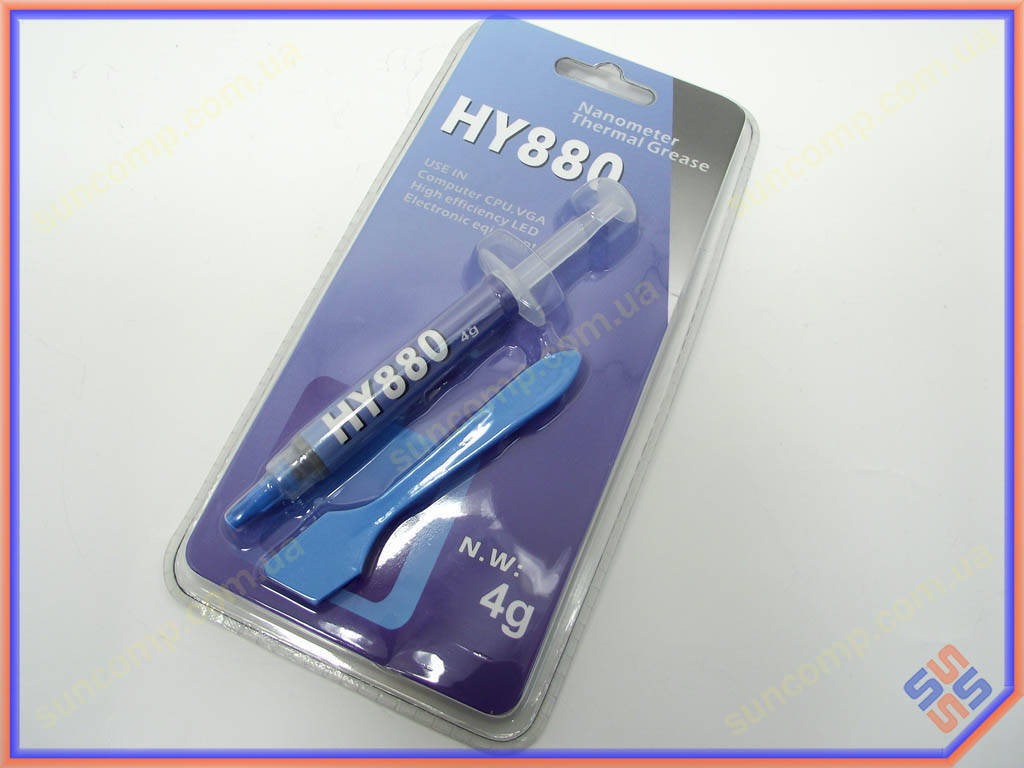 

Термопаста Halnziye HY880 Карбоновая Gray. Шприц: 4 гр, теплопроводность: 5.15Вт/м*К, тепловое сопротивление: