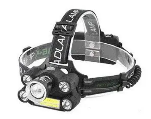 

Налобный фонарь Bailong POLICE BL-T64 COB, 158000W, фонарик