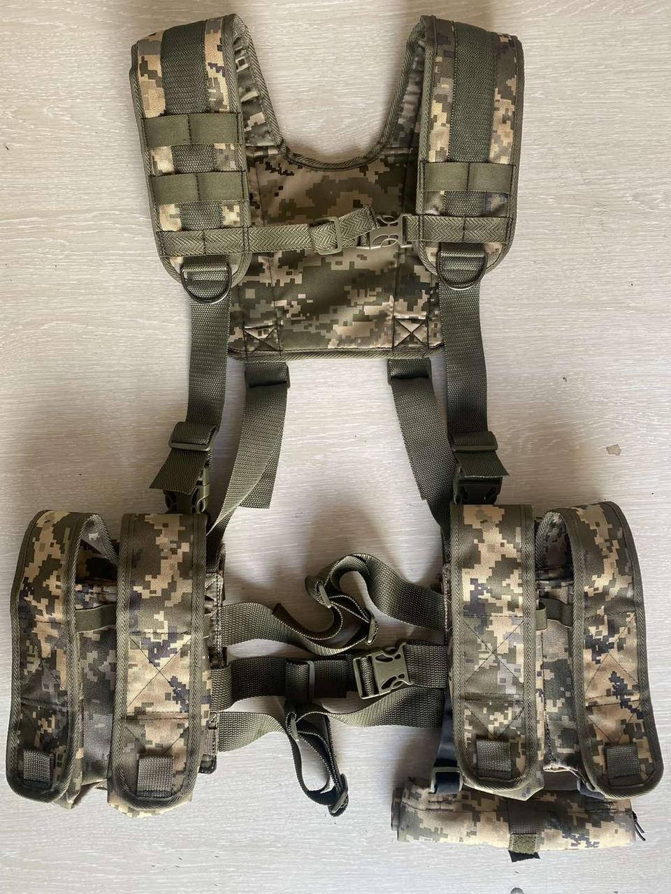 

РПС для АК разгрузочная поясная система MAX-SV "АК-8" укр пиксель - 1100