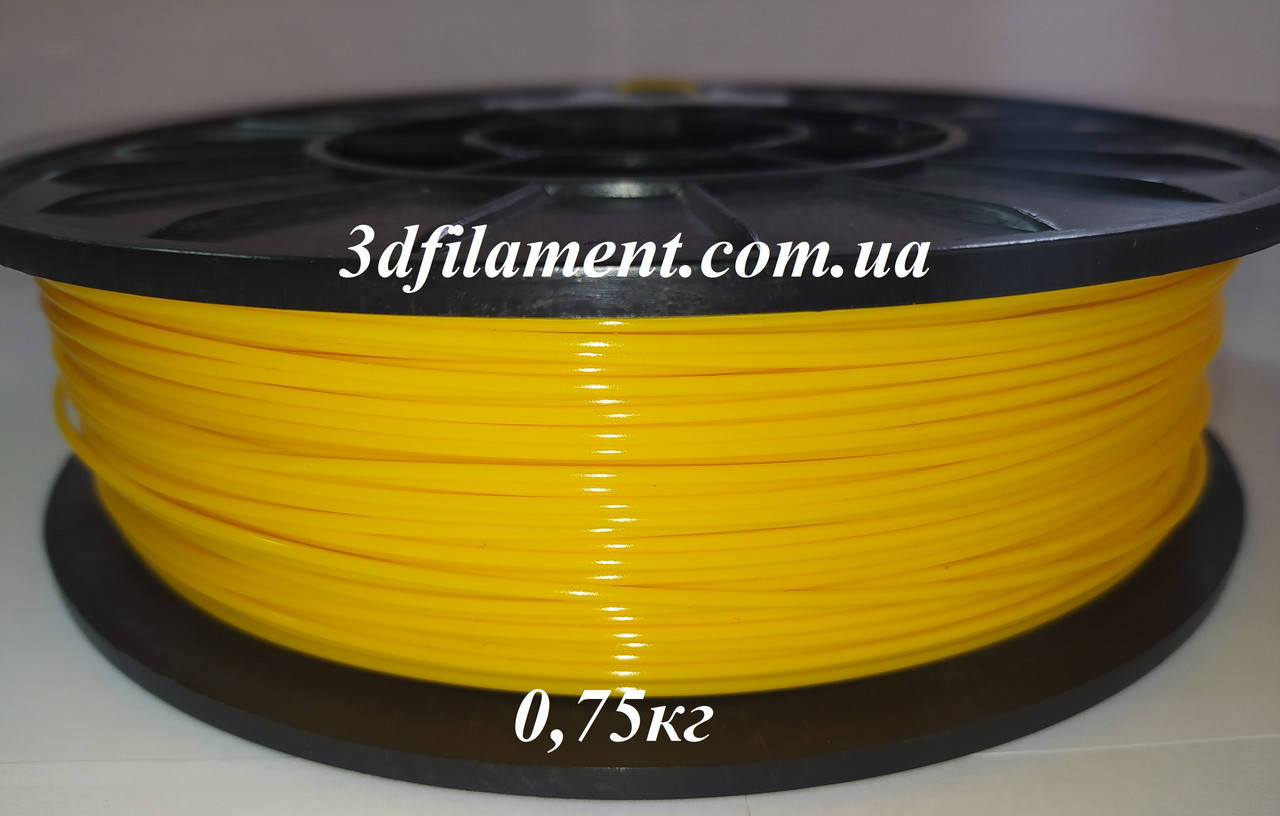 

Пластик PLA (ПЛА) Жовтий 1,75mm 0,75кг