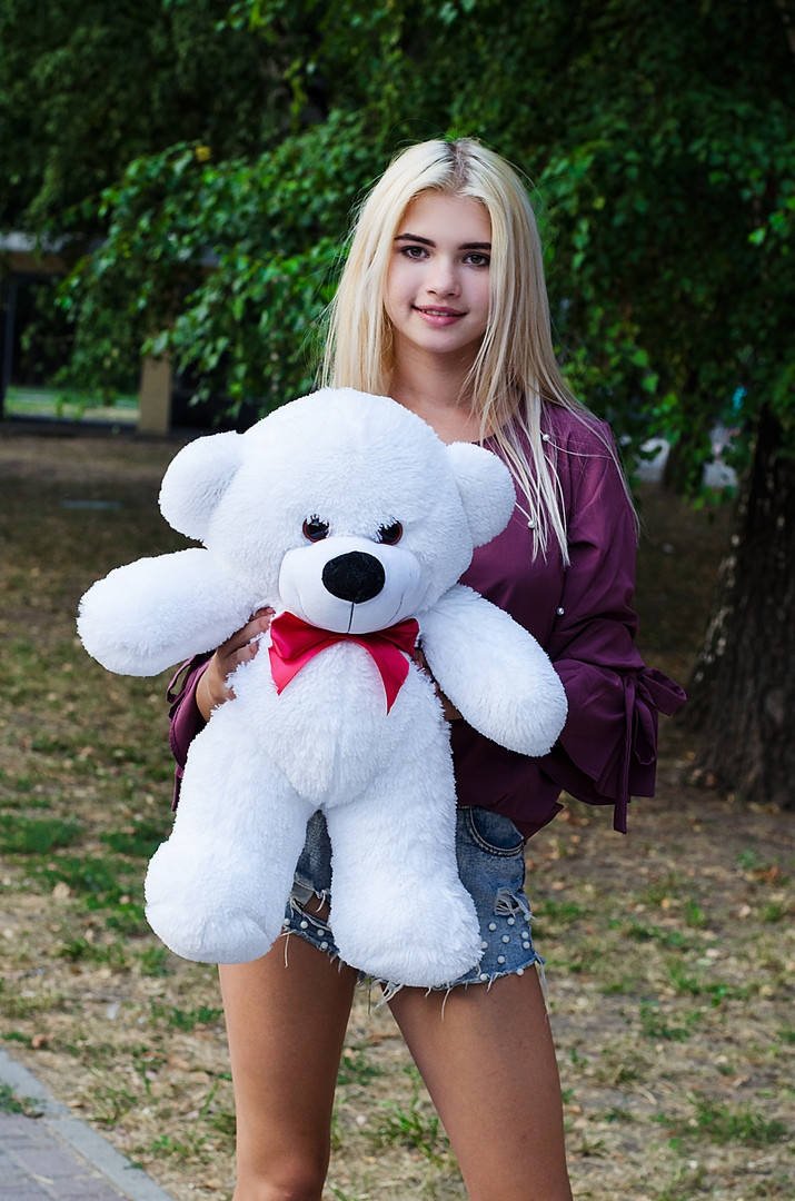 

Мишка Рафаэль 80 см, Белый