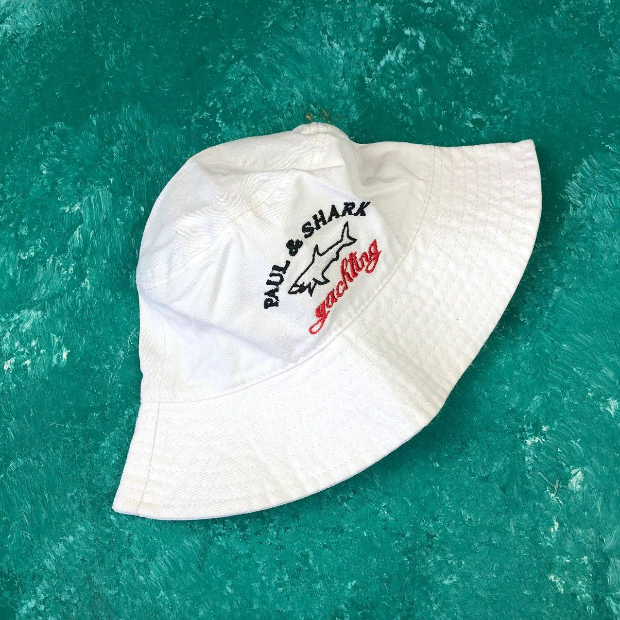 

Панама Bucket Hat Paul Shark Белая, Белый