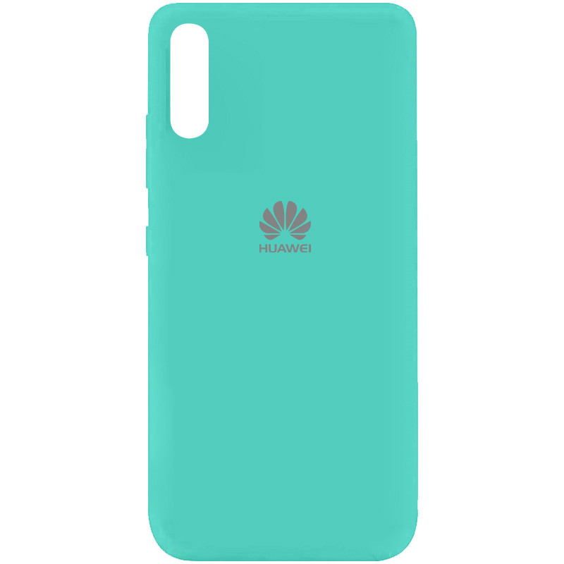 

Силиконовый чехол Silicone Cover на телефон Huawei P20 / Хуавей П20, Мятный
