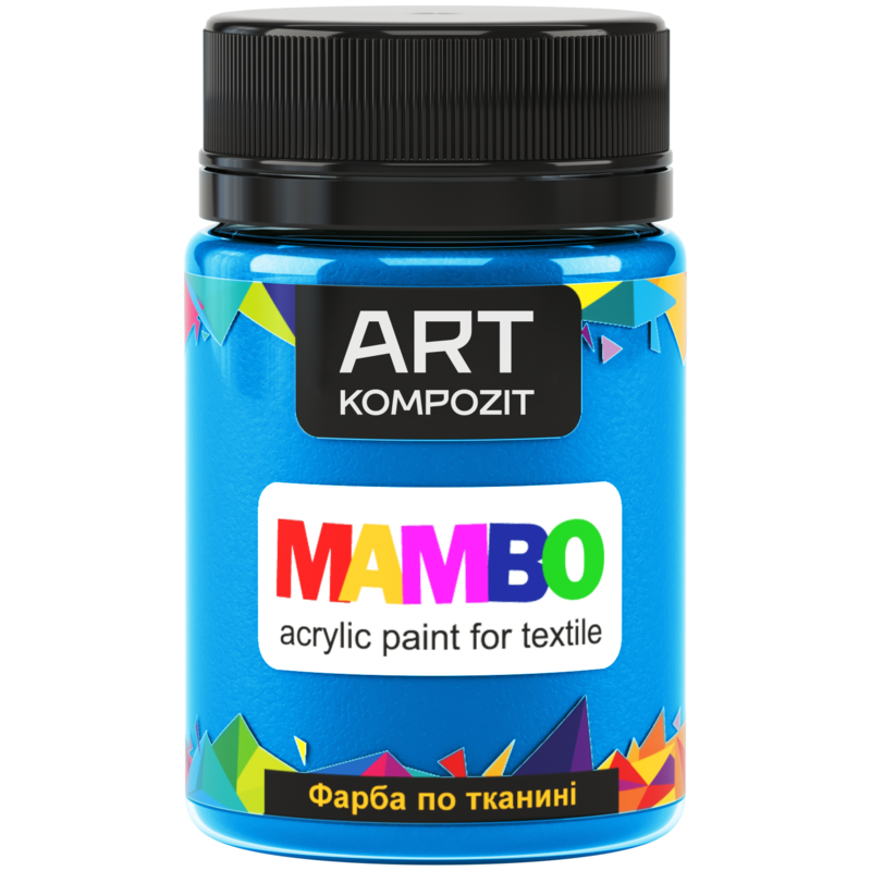 

Краска по ткани МАМВО ART Kompozit, 50 мл (цвет: 16 синий светлый)