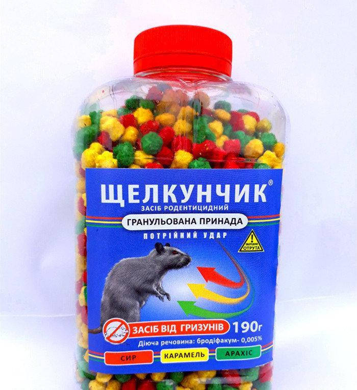 

Щелкунчик 190гр гранула от мышей