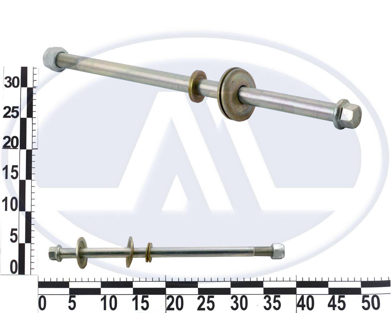 

Ось рычага нижнего ВАЗ 2121, М16х347 в сб. (болт)
