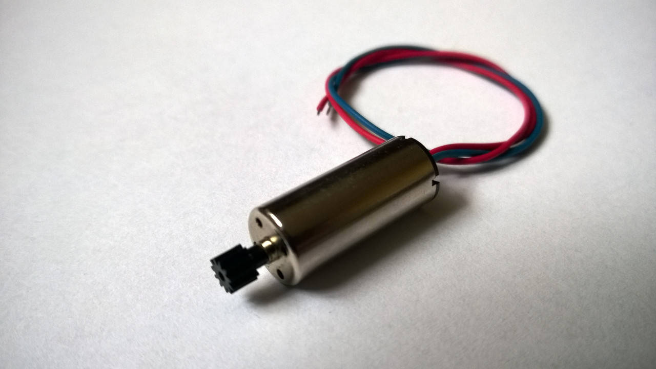 

Мотор двигатель для квадрокоптера Visuo XS809HW CW (красный синий)