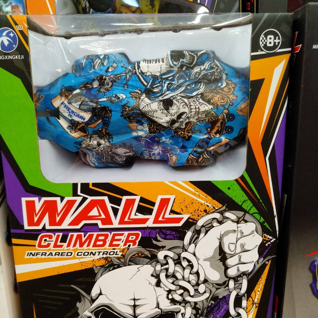 

Антигравитационная машинка Climber Wall Racer ЕЗДИТ ПО СТЕНАМ И ПОТОЛКУ!