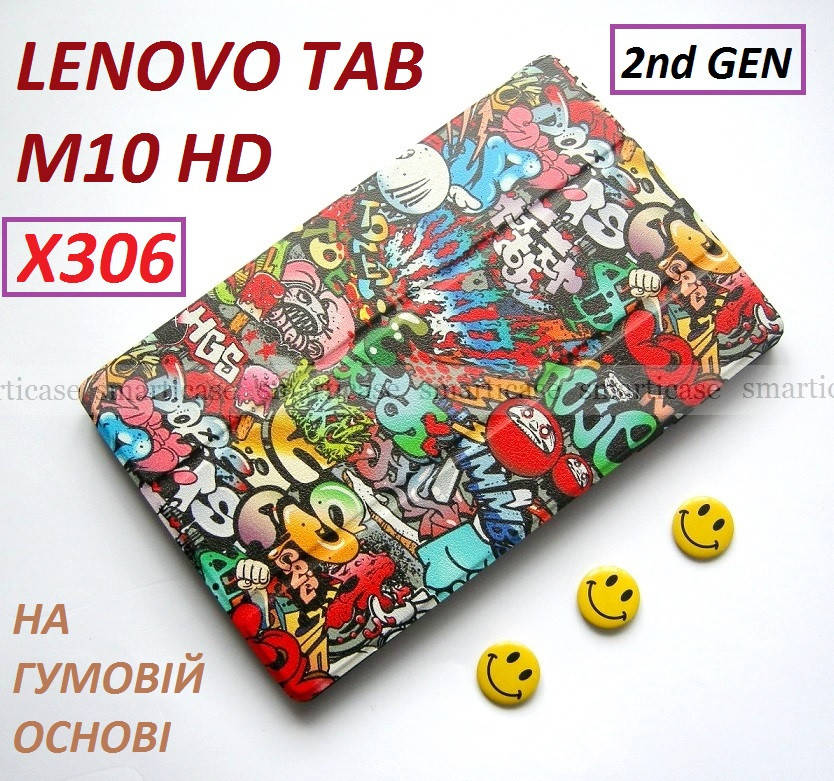 

Умный молодежный чехол книжка Lenovo Tab M10 HD tb-x306f 306x Safebook Grafity, Разные цвета