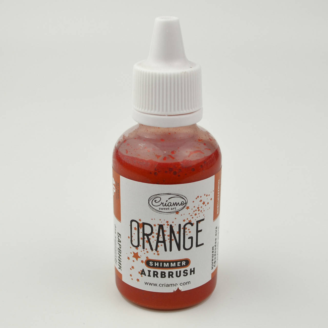

Краска для аэрографа перламутровая Criamo Orange shimmer/Оранжевая 60 гр