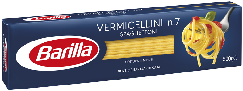 

Макароны спагетти BARILLA Spaghettoni №7 500г, 24шт/ящ