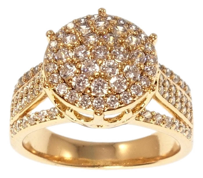 

Кольцо Xuping Позолота 18K "Ослепительный блеск" р.17,17.5,18.5