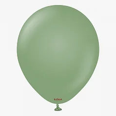 

Латексный шарик 12" (30 см) Kalisan пастель Euqaliptus эвкалипт Оливка, Оливковый