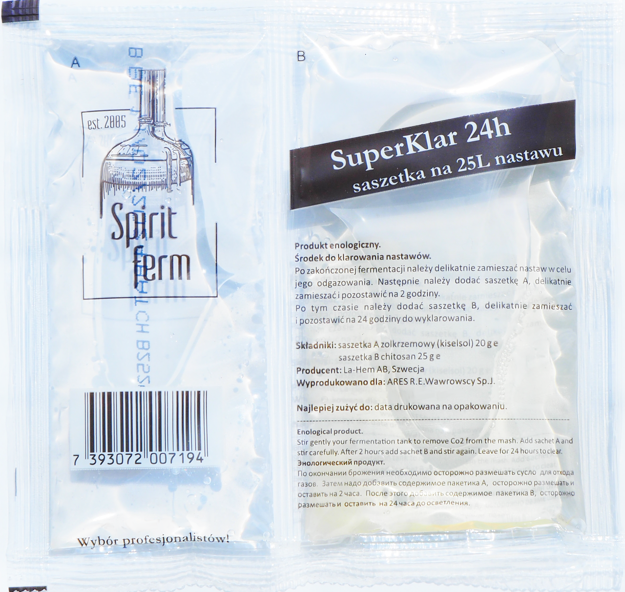 

Осветлитель Superklar 24h