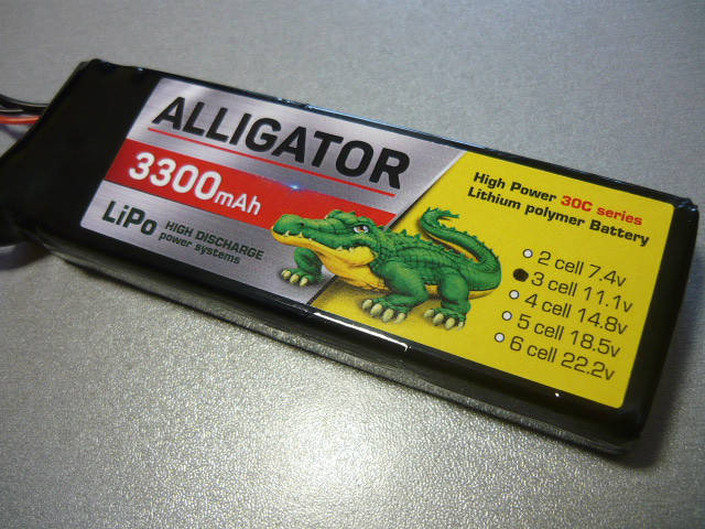 

Аккумулятор LiPo 3S 3300мА 11.1v 30С литий полимер высокотоковый