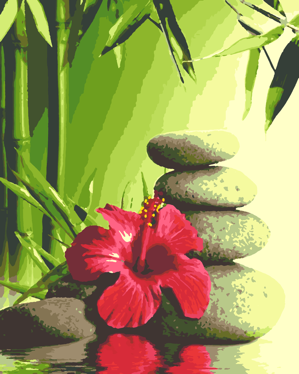 

Картина по номерам Bamboni. Релакс. BA0012