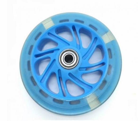 

Колесо для самоката с подшипником Baisike ПУ 120-28 мм (MS 2948-1) Голубой
