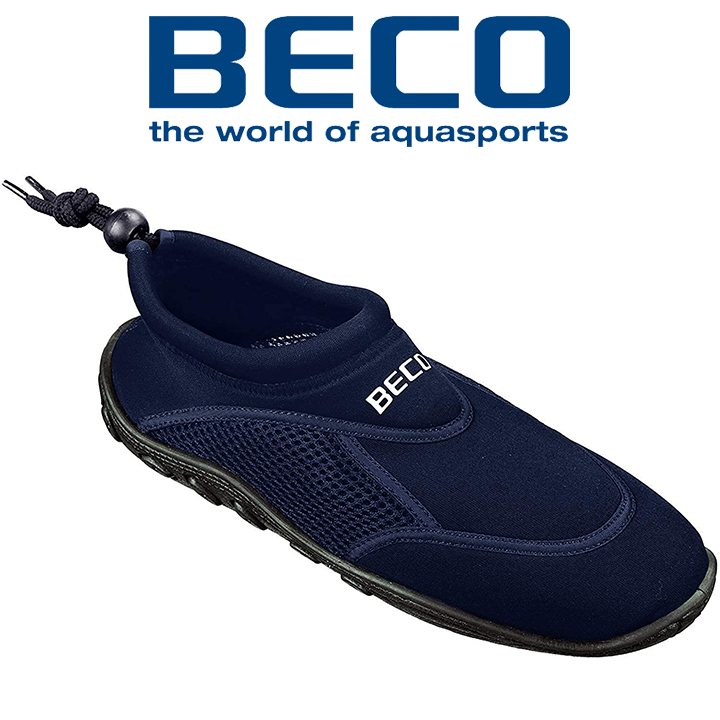 

Аквашузы коралки обувь для кораллов дайвинга серфинга плавания BECO 9217 7, тёмно-синие