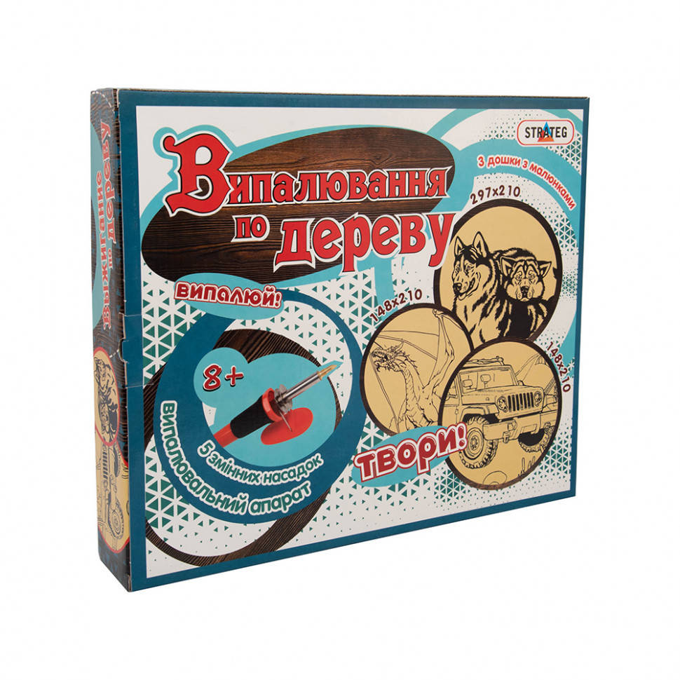 

Набор для творчества "Выжигание по дереву" 846 (рус./укр.)