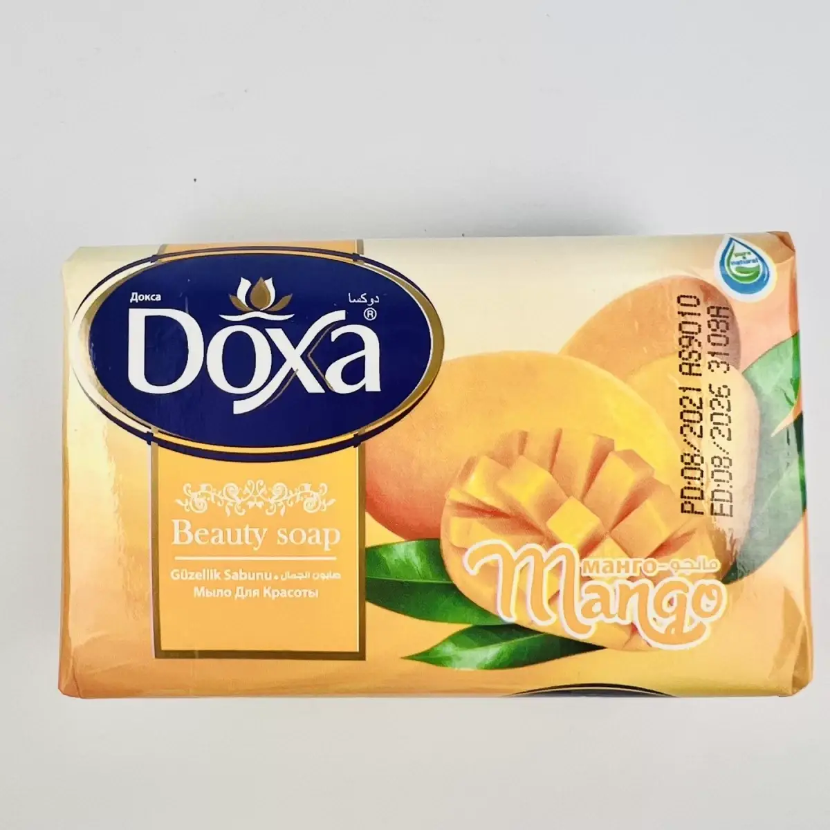 

Мыло DOXA Манго 125гр (72шт/ящ)