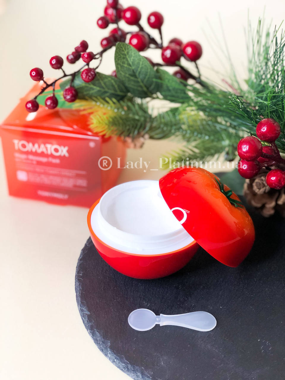 

Осветляющая томатная маска для лица Tony Moly, 80 г
