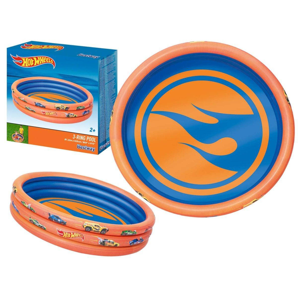 

Надувний басейн Hot Wheels 122*25см INTEX 93403