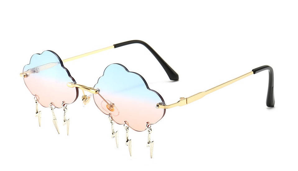 

Очки Висюльки Сине-розовые, Серый