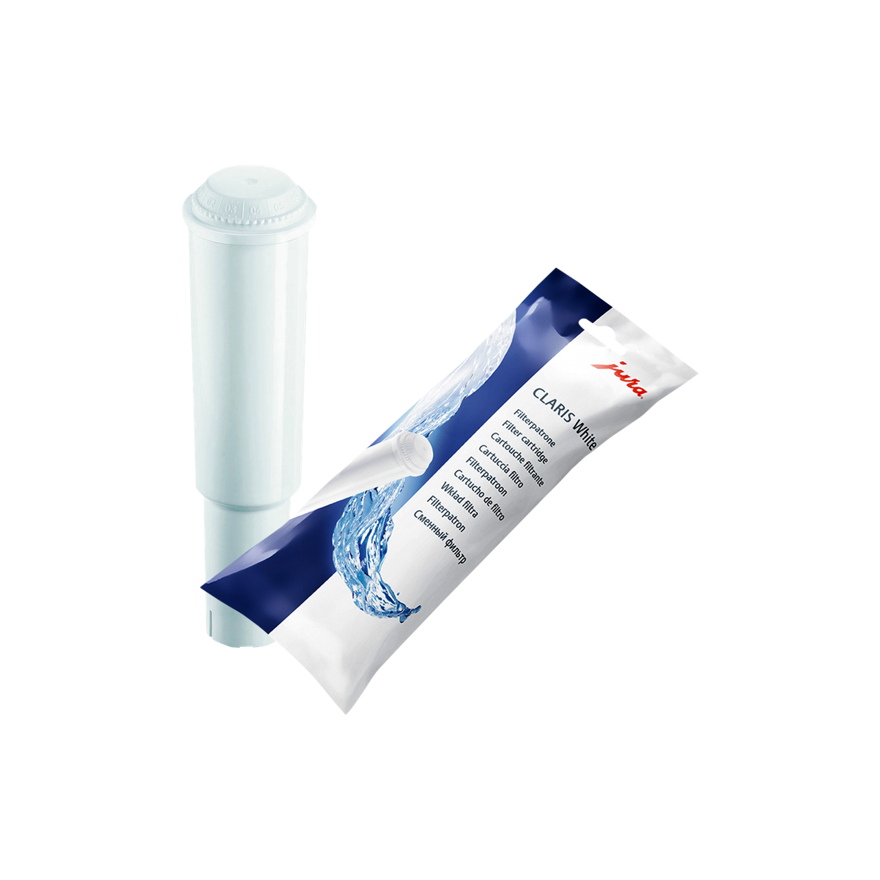 

Фильтры для кофеварок Jura CLARIS White