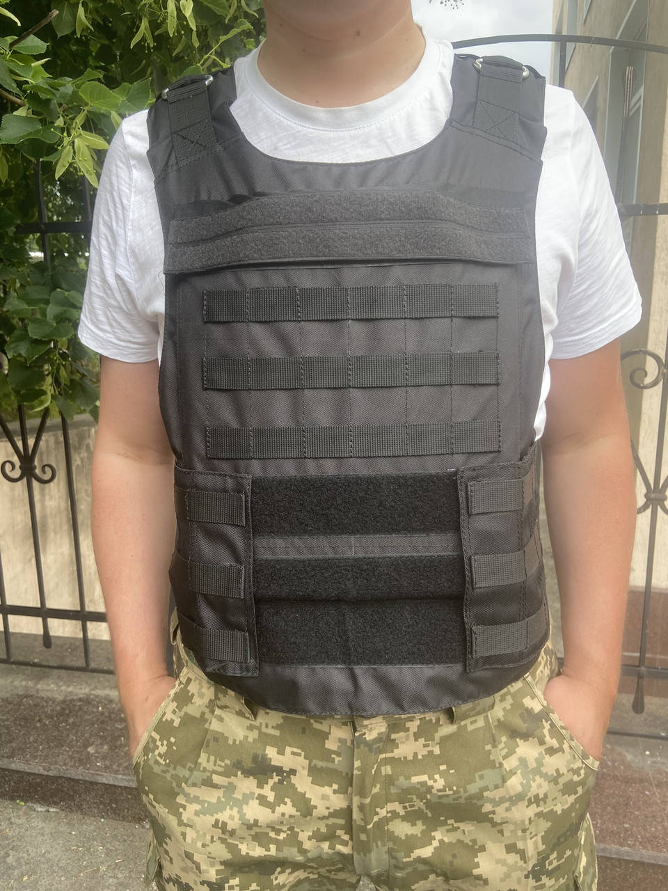 

Плитоноска розгрузка жилет тактический (без плит)