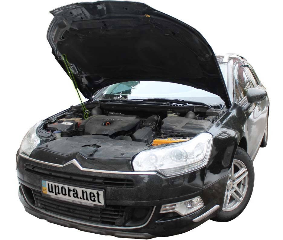 

Амортизатор капота для Citroen C5 II / Ситроен Ц5 2 '08-17 (для пневма и обычной подвески)