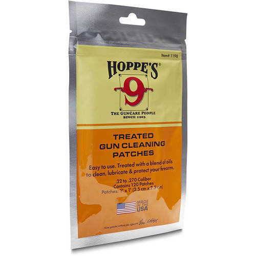 

Промасленый патч для чистки Hoppe's .22 (120 Шт.в упак.)