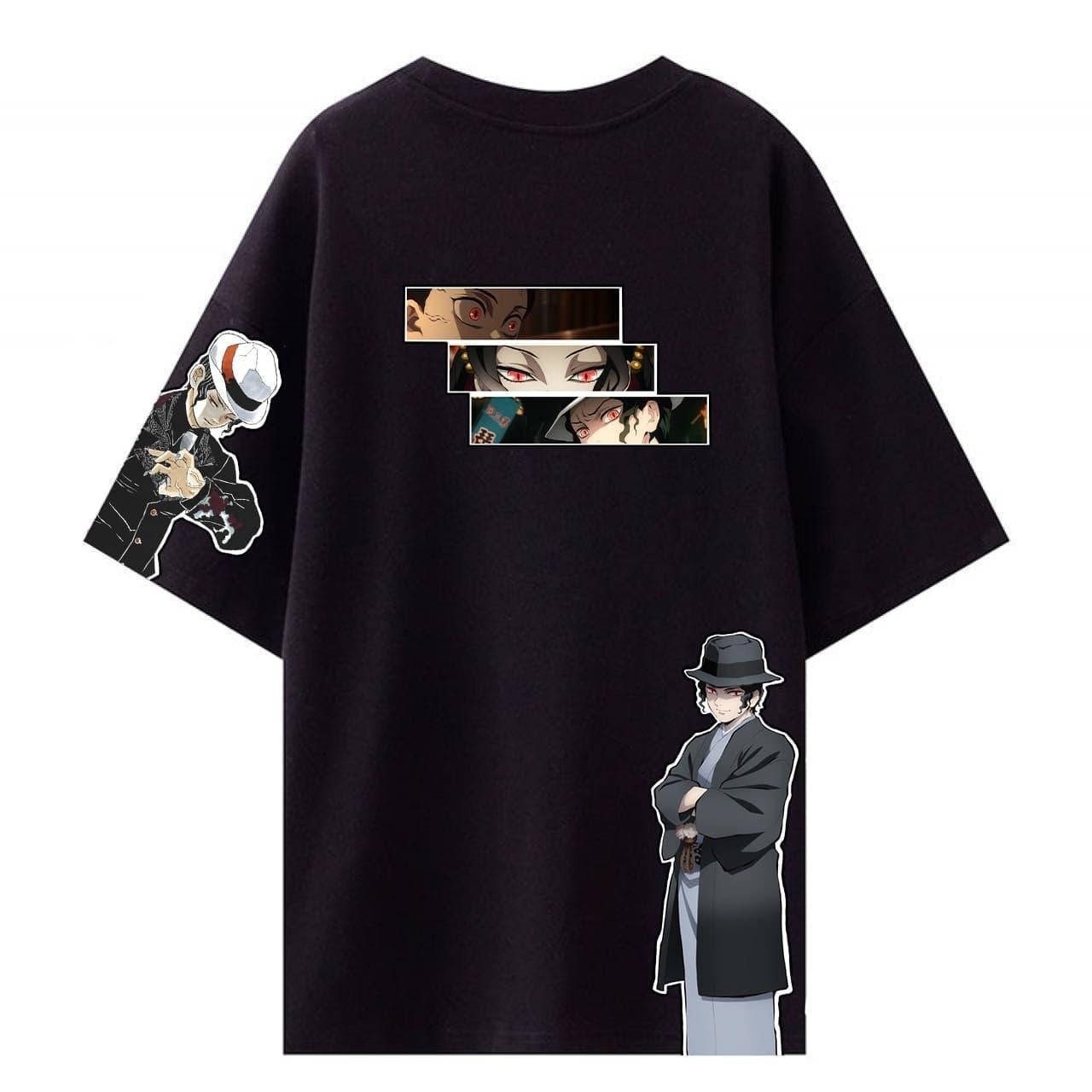 

Футболка собственного производства из аниме Клинок Рассекающий Демонов M, Черный